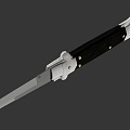 spring knife switch knife 3d model