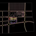 Modern High Rise Residential Buildings With Community Facilities Greenery And Parking Area