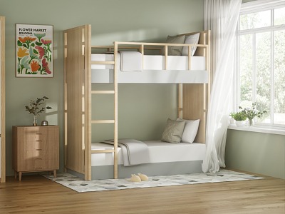 Nordic Bed-and-Knot Apartment Bed-and-Knot 3d model