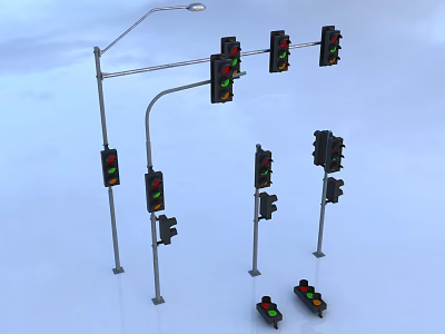 Traffic Light Traffic Light Traffic Light 3d model