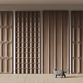 Modern Wooden Wainscoting Variations In Minimalist Room