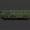 Green Military Armored Tank With Z Symbol And Heavy Duty Design