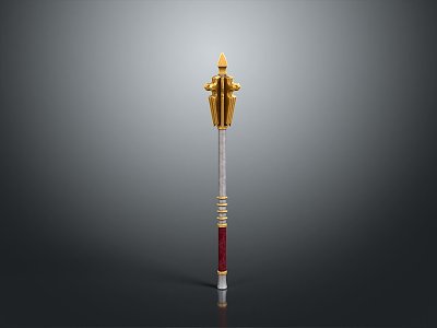 Scepter Ancient Scepter Cane Ancient Scepter Magic Scepter Metal Scepter Classical Scepter Magic Scepter 3d model