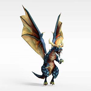 Little Dragon 3d model