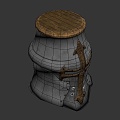 Medieval helmet 3d model