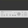 Pioneer Black and Silver Rectangular Computer Accessory with Top Heat Vents and Front Panel Knobs