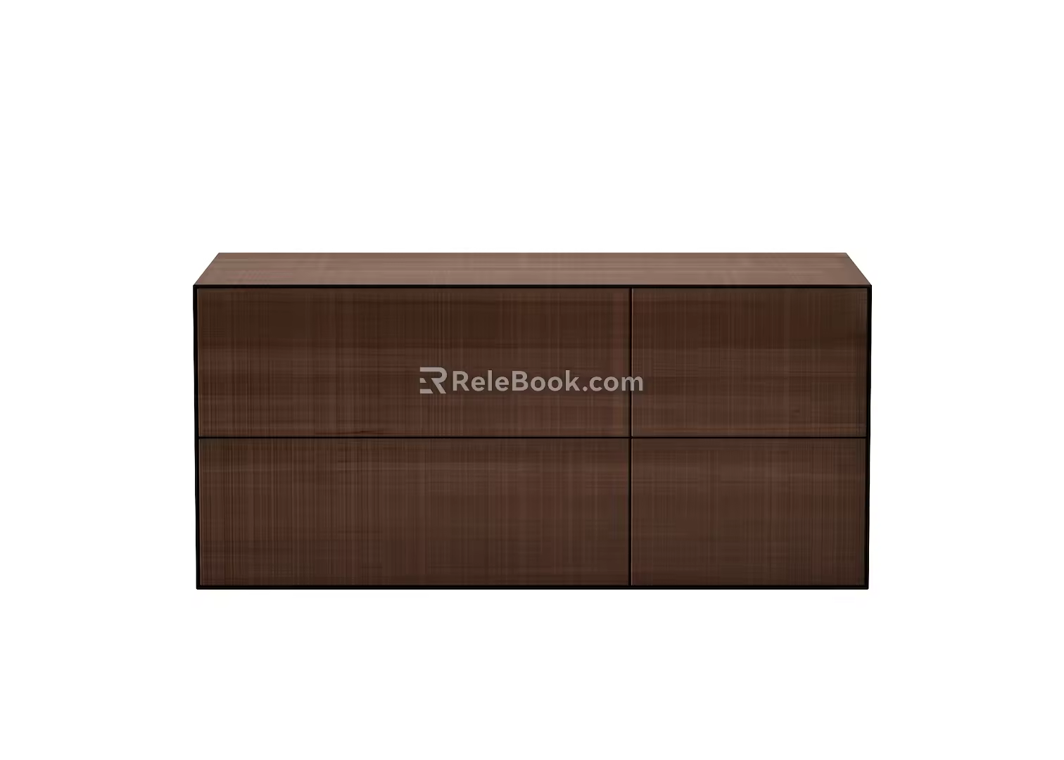 Modern box storage box 3d model
