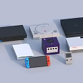Entertainment Electronics Collection of Various Game Consoles Including Retro and Modern Models