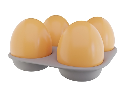 Eggs Cartoon Eggs 3d model