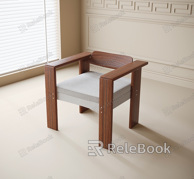 Modern Dining Chair Leisure Chair Single Chair model