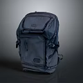 Durable Dark Blue Backpack With Multiple Pockets And Adjustable Straps For Daily Use 3d model