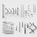 Modern Door Handles With Multiple Designs Different Shapes And Metal Materials In Home Decor