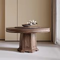 Round table 3d model