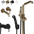 Various Styles Of Brass Faucets For Home Kitchen And Bathroom Designs