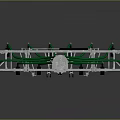 Advanced Tillage Agricultural Machinery With Green Pipes And Silver Frame Components