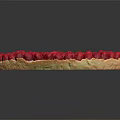 Fresh Raspberry Tart With Sweet Cream Topping And Flaky Pastry Crust