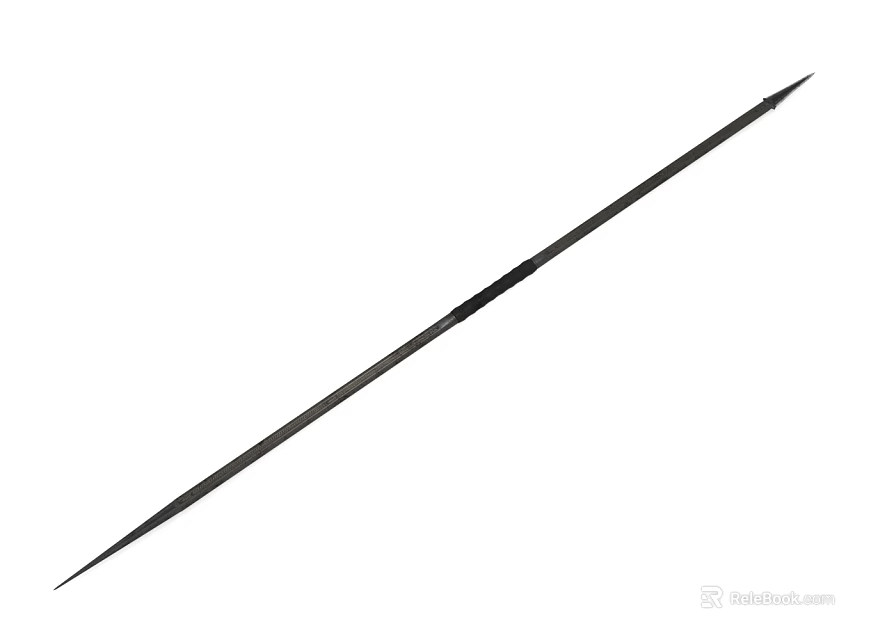 High Quality Metal Agricultural Equipment Long Handle Tool For Efficient Farming Operations 3d model 