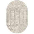 Square Rug with Multiple Colors Soft Plush Textured Pattern for Living Room Bedroom