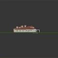 Spacious Residential Villa Featuring Red Roof Tiles White Exterior And Arched Porchway Design