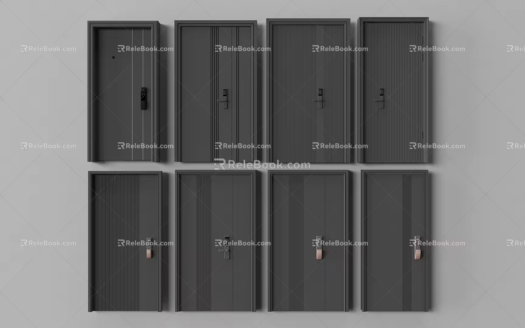 Security door 3d model