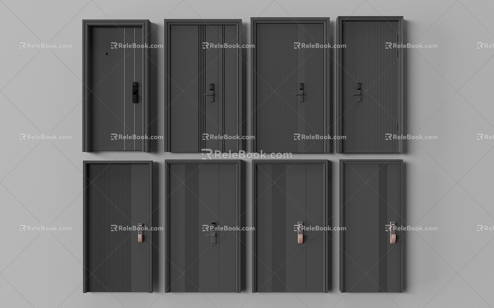 Security door 3d model