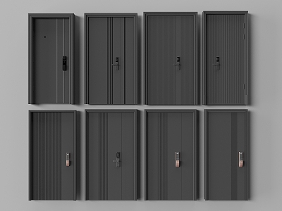 Security door 3d model