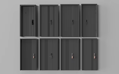 Security door 3d model