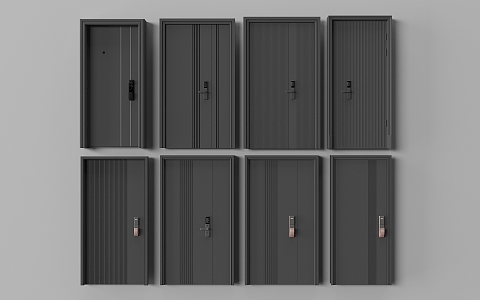 Security door 3d model