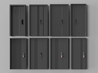 Security door 3d model