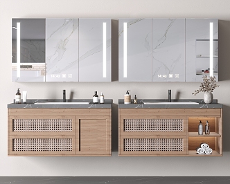 Air bathroom cabinet 3d model