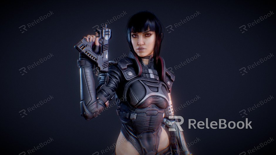 Cyberpunk Assassin model