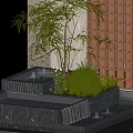 Landscape sketch 3d model