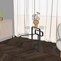 Modern side a few side a few corner a few 3d model