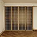 French Wardrobe Vintage Wardrobe 3d model