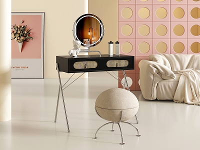 Dressing table combination model