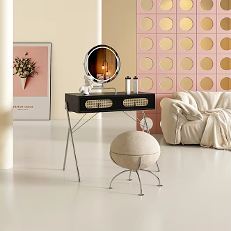 Dressing table combination 3d model