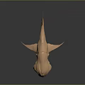 Artistic Copper Colored Fish Sculpture With Shiny Surface And Detailed Fins Design