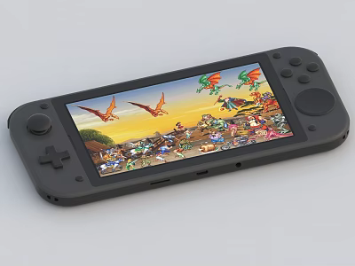 Game console console console Nintendo console gamepad controller 3d model