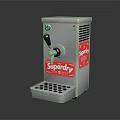 Superdry Stainless Steel Kitchen Appliance With Dispenser Knob And Perforated Base