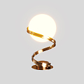 Light Luxury Table Lamp 3d model