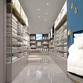 Modern Luxury Bedroom Specialty Store with Stylish Beds and Elegant Interior Design