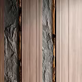 Background wall modeling wall decorative wall 3d model