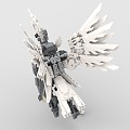 LEGO toy blocks Valkyrie Valkyrie battle angel 3d model