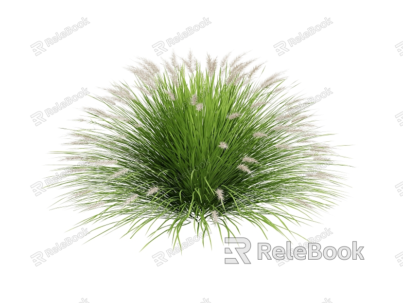 grass and flowers model