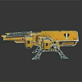 Science Fiction Firearms Next Generation Firearms Science Fiction Game Gun Game Firearms Game Gun Concept Gun Laser Gun 3d model