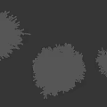 Different Types of Garden Bushes with Various Shapes and Green Foliage