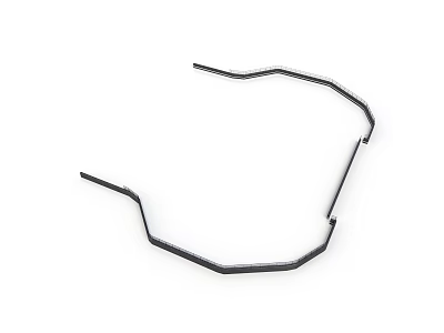Black Metal Structural Frame With Irregular Geometric Shape And Protruding Parts 3d model