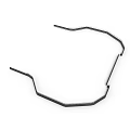 Black Metal Structural Frame With Irregular Geometric Shape And Protruding Parts