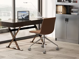Modern desks and chairs desks and chairs 3d model