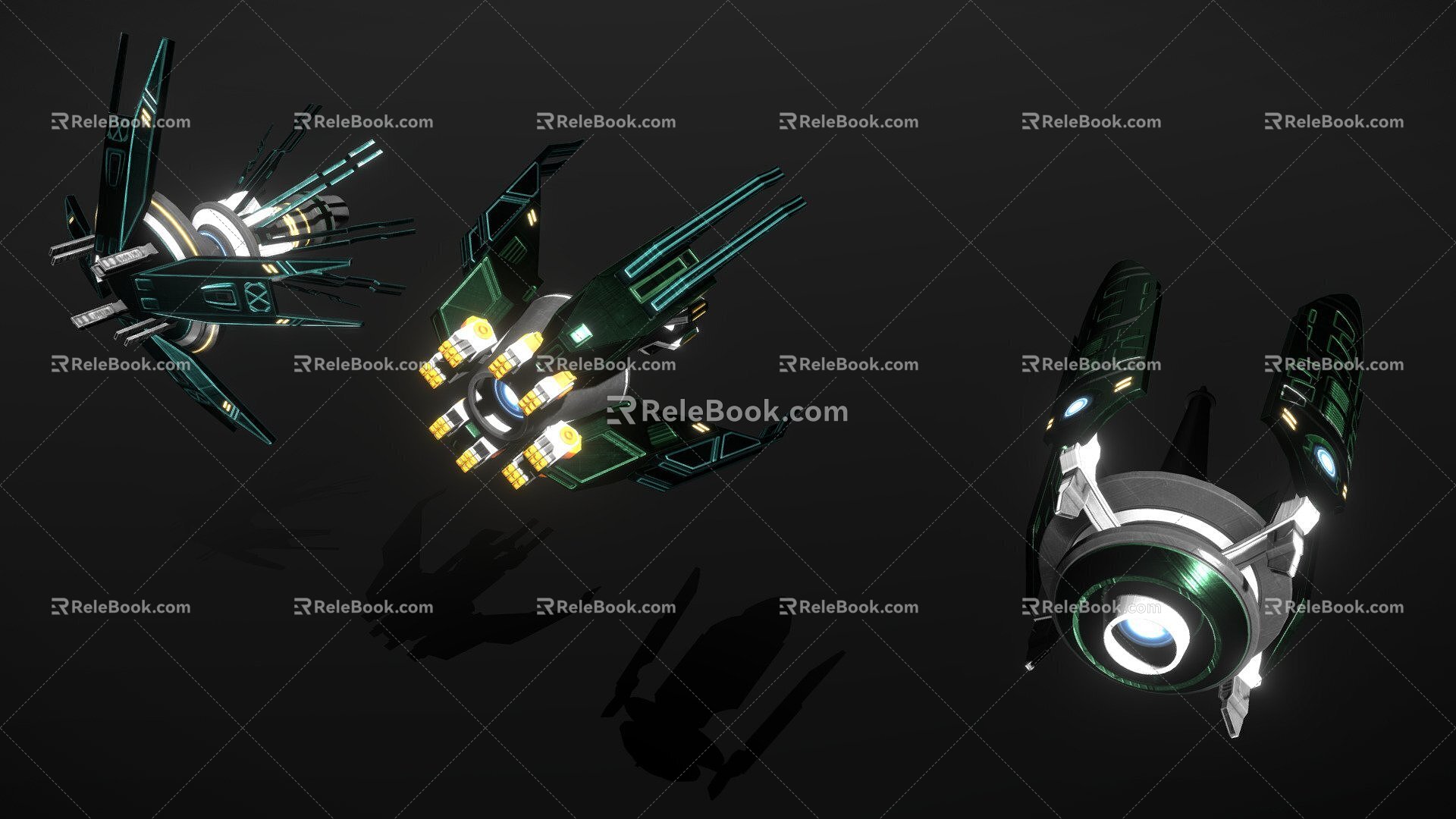 Sci-Fi Fighter Kit model